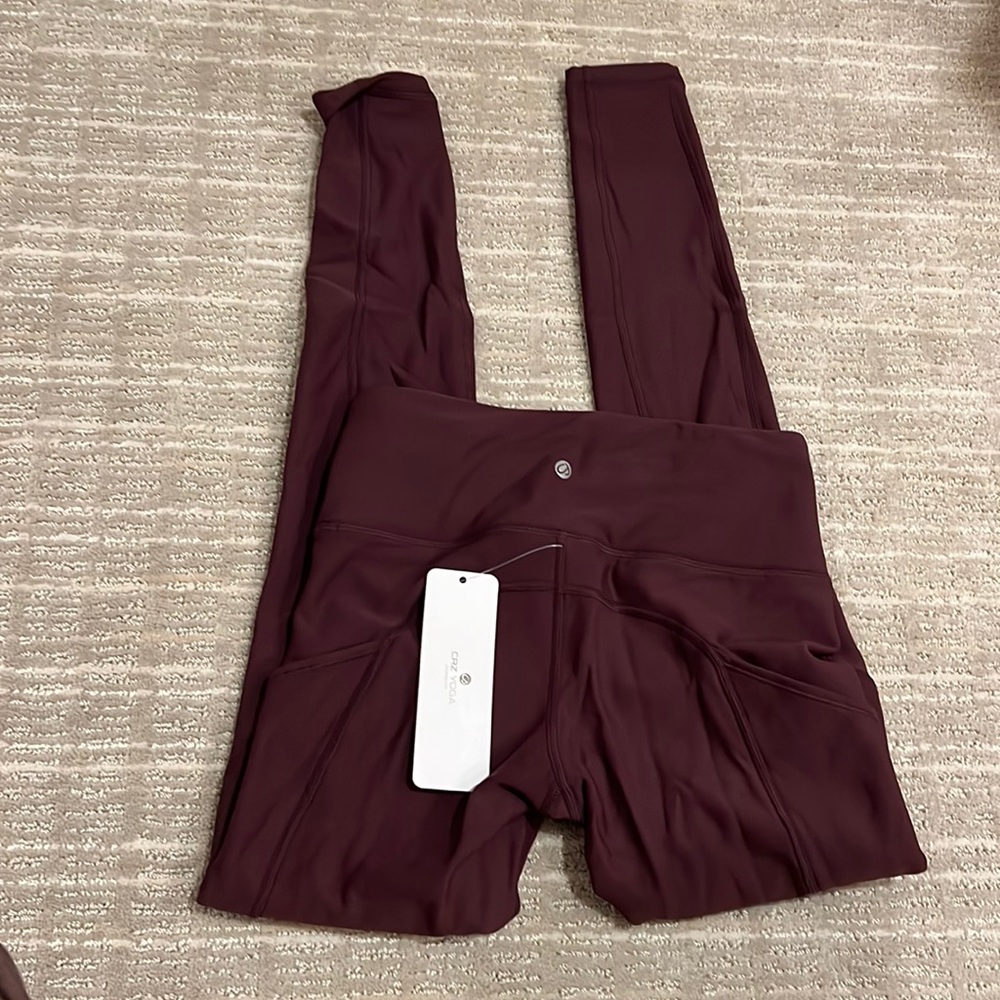 ::SOLD:: Warm fuzzy lined yoga leggings thermal